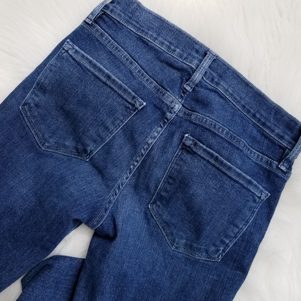 Frame Le Skinny De Jeanne Jeans Rivercrest Sz 25 - Picture 4 of 8